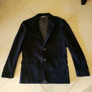 Gap men's velvet black coat Small